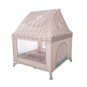 Tarc de joaca tip casuta Lorelli My Place, 100 x 100 x 125 cm, Beige