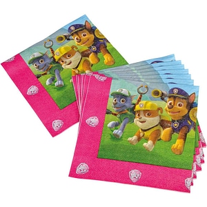 Set 20 servetele Paw Patrol, multicolor, 33x33 cm, Girls