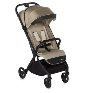 Carucior sport Jane, Clap, Sistem compact de pliere, Cadru din aluminium, De la nastere pana la 26Kg, Conform cu standardul european EN 1888-2:2018+A1:2023, Desert
