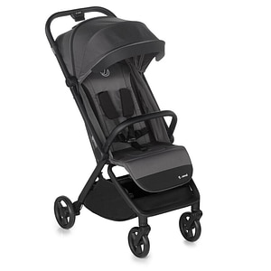 Carucior sport Jane, Clap, Sistem compact de pliere, Cadru din aluminium, De la nastere pana la 26Kg, Conform cu standardul european EN 1888-2:2018+A1:2023, Coal