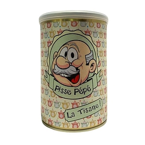 Ceai de plante PISSE FAMILY Pisse Pepe rooibos, menta nanah, ghimbir si lamaita, cutie metalica, 80g