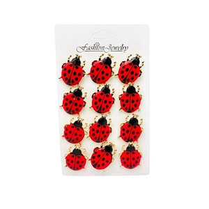 Set martisoare Baobao, Brose, Gargarita dragalasa, 12 buc, multicolor