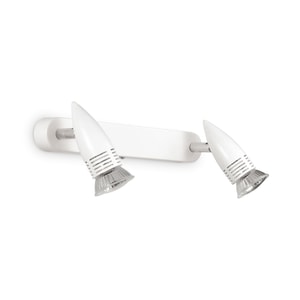 Aplica Ideal Lux ALFA AP2 BIANCO, metal, alb