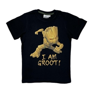 Tricou copii Guardians of the Galaxy, I Am Groot, negru, marimea 164 cm, 100% bumbac