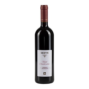 Vin Rosu Serve Vinul Cavalerului Cabernet Sauvignon, Sec, 0.75L