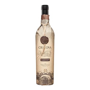 Vin Rosu Cricova Cabernet Sauvignon Hartie, Demidulce, 0.75L