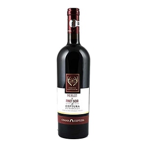 Vin Rosu Ceptura Cervus Cepturum Merlot si Pinot Noir, Demidulce, 0.75L