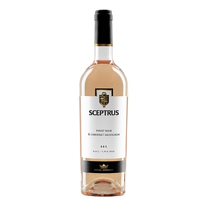Vin Rose Beciul Domnesc Sceptrus Pinot Noir&Cabernet Sauvignon, Sec, 0.75L
