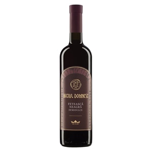 Vin Rosu Beciul Domnesc Feteasca Neagra, Demidulce, 0.75L