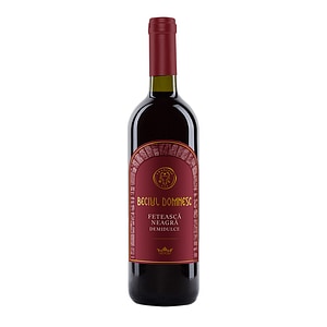 Vin Rosu Beciul Domnesc Feteasca Neagra, Demidulce, 0.75L