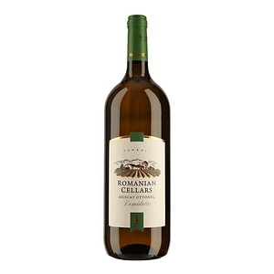 Vin Alb Rovinex Romanian Cellars Muscat Ottonel, Demidulce, 1.5L