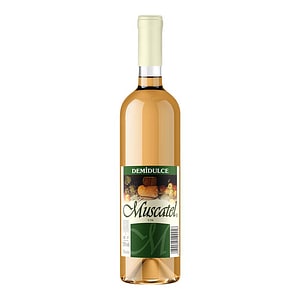 Vin Alb Vincon Muscatel, Demidulce, 0.75L