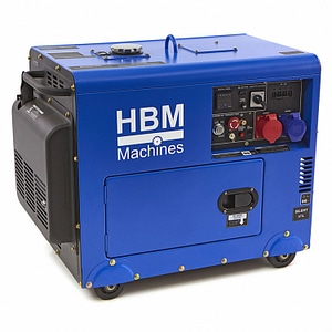 Generator silentios de curent HBM, diesel, 7900W