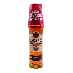 Rom Bacardi Spiced, 35%, 0.7L + 1 pahar
