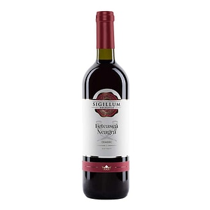Vin Rosu Sigillum Moldaviae Feteasca Neagra, Demisec, 0.75L