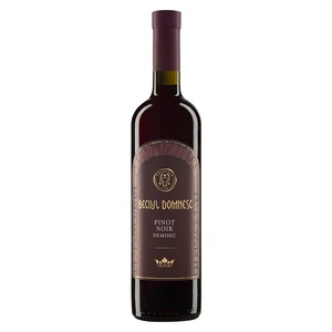 Vin Rosu Beciul Domnesc Pinot Noir, Demisec, 0.75L