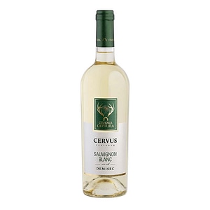 Vin Alb Cervus Cepturum Sauvignon Blanc, Demisec, 0.75L