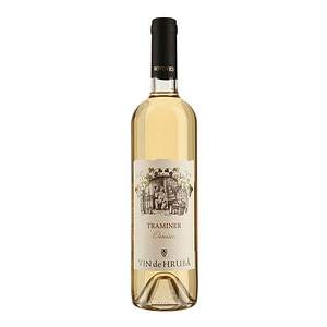 Vin Alb Rovinex Hruba Traminer, Demisec, 0.75L