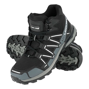 Bocanc Lahti Pro, Textil Impermeabil Cu Cauciuc (o2sra), Negru, marimea 42