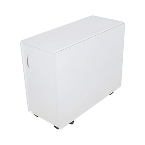 Masa extensibila SPECTRAL, 4 locuri, 182 x 96 x 79 cm, Alb