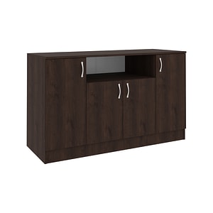 Comoda haaus Remi, 4 Usi, Stejar Bronz, 135 x 50 x 80 cm