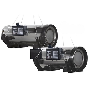 Tun de caldura suspendat BIEMMEDUE BH50, cu ardere indirecta, putere 49,02kW, debit 4500mcb/h, pe gaz metan
