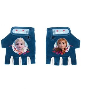 Manusi de ciclism fara degete pentru copii Frozen, multicolor, marimea 2-6 ani