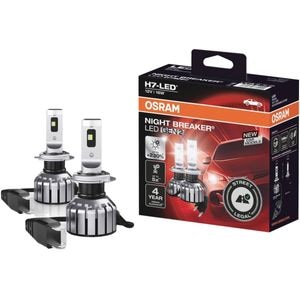 Set 2 becuri LED Osram Night Breaker, H7, omologare RAR, 12V