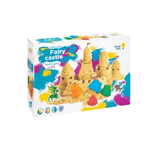 Set nisip kinetic Genio Kids castel din basme, 1 kg