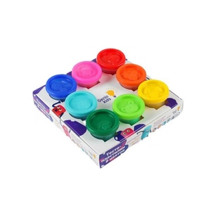 Set plastilina Genio Kids, 8 culori, 400 gr