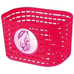 Suport plastic M-wave, culoare roz, reglabil, dimensiuni compacte 20x14x13 Cm