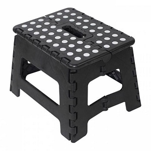 Scaun pliabil KlaussTech, inaltator pentru copii, 22 cm, culoare gri