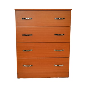 Comoda cu 4 sertare, 80x48x105 cm, Cires