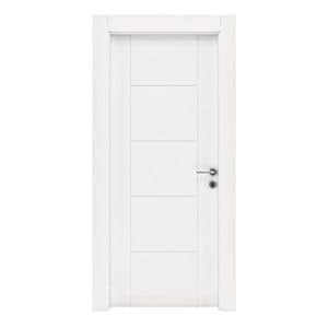 Usa de interior din MDF lacuit Premia 1036, model L 001, 201x80 cm, Alb
