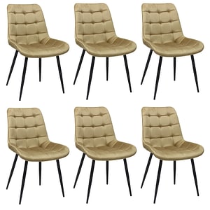 Set 6 Scaune Onix, Bej