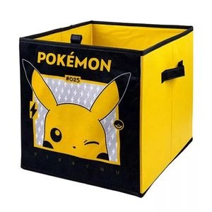 Cutie de depozitare jucarii Pokemon, dimensiuni 33x33x37 cm, Multicolor