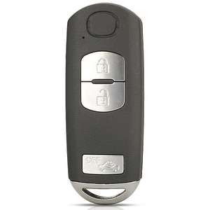 Carcasa Cheie Auto Techstar, Compatibila Mazda 2, 3, 5, 6, CX-3, CX-5, CX-7, CX-9, Lamela Canelura Dreapta, 3 butoane