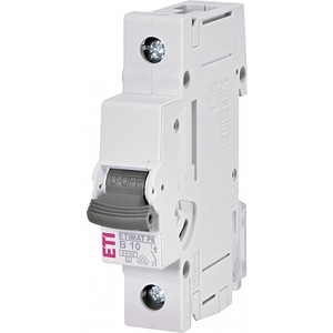 Siguranta automata 1P 10A Curba B 6kA, ETI 001900008