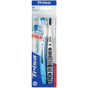 Periuta de dinti manuala Trisa FeelGood Duo Medium 667188 Multicolor