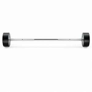 Haltera fixa Trym, 35 kg, crom/negru