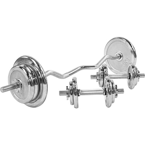 Set complet discuri + bara Z Gorilla Sports, 70 kg