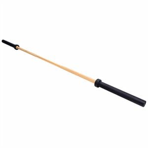 Bara olimpica Gorilla Sports, 50/51 mm, cu maner, auriu, 220 cm