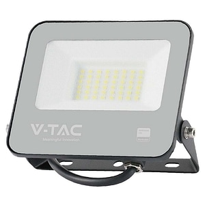 Proiector LED V-tac, 30W, eficienta 185lm/w, cip Samsung, rezistent la apa, gri