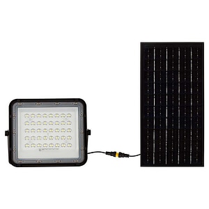 Proiector LED cu incarcare solara V-tac, putere 10w, 800lm, 6400k, negru