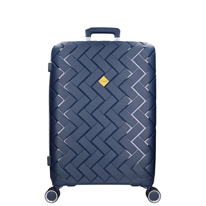 Troler mare Benzi BZ 5806, polipropilena, cifru, 4 roti duble, 76 cm, bleumarin