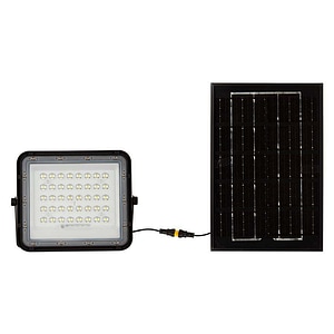 Proiector Solar V-tac, 6w, 400lm, 4000k, negru