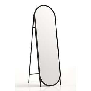 Oglinda de podea Helis, Marsah Home, 180x50 cm, rama metalica negru mat