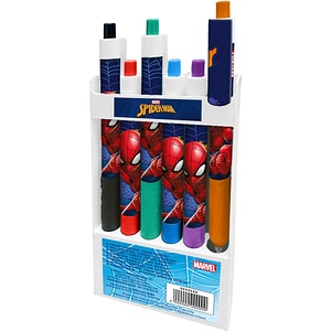 Set 6 pixuri Spiderman, multicolor