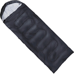 Sac de dormit plic cu gluga Action One La Paz, 210x75 cm, negru