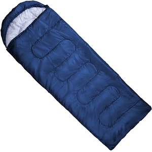 Sac de dormit plic cu gluga Action One La Paz, 210x75 cm, navy
